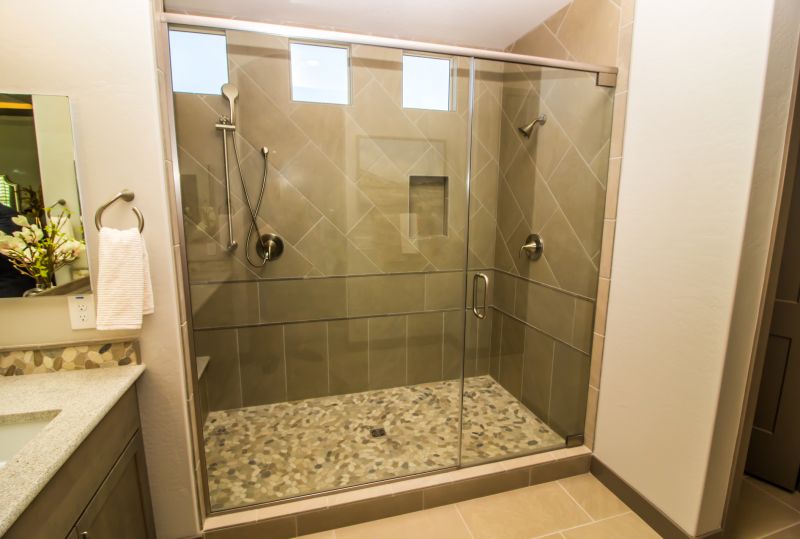 Spacious Shower Area